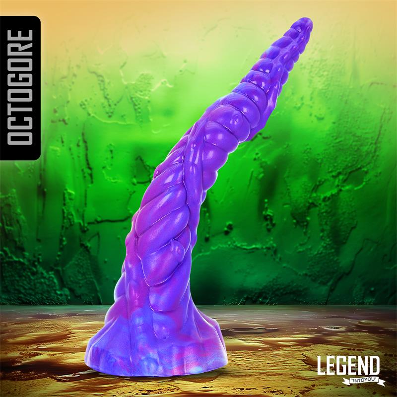 LEGEND - OCTOGORE UNICORN LIQUID SILICONE DILDO 28 CM