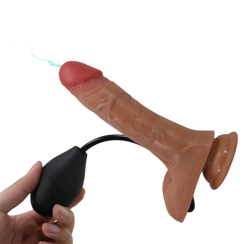 PRETTYLOVE - OHER STRA-ON WITH VIBRATION AND SQUIRT DILDO