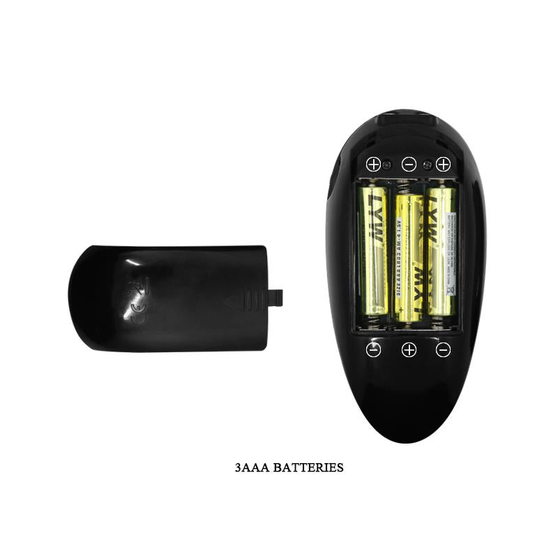 BAILE - OLIVER VIBRATING REALISTIC DILDO WITH ROTATION AND REMOTE CONTROL