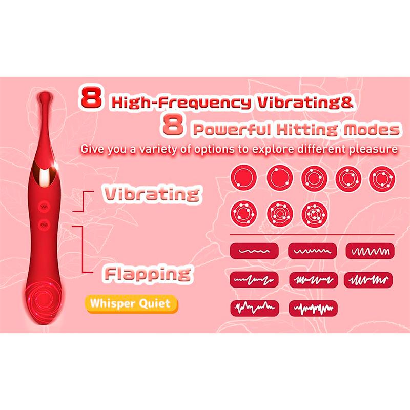 INTOYOU - ONAX DOUBLE PULSE STIMULATOR WITH VIBRATING TIP USB