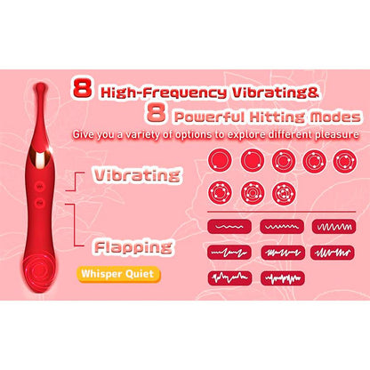 INTOYOU - ONAX DOUBLE PULSE STIMULATOR WITH VIBRATING TIP USB