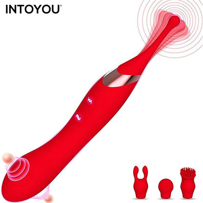 INTOYOU - ONAX DOUBLE PULSE STIMULATOR WITH VIBRATING TIP USB