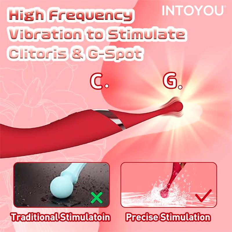 INTOYOU - ONAX DOUBLE PULSE STIMULATOR WITH VIBRATING TIP USB