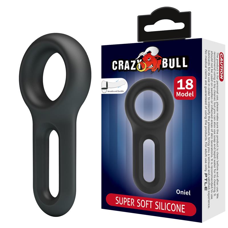 CRAZY BULL - ONIEL COCK RING SILICONE MOD 18