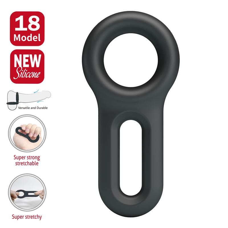 CRAZY BULL - ONIEL COCK RING SILICONE MOD 18