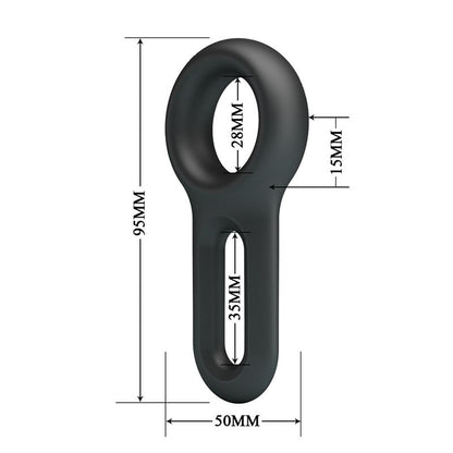 CRAZY BULL - ONIEL COCK RING SILICONE MOD 18