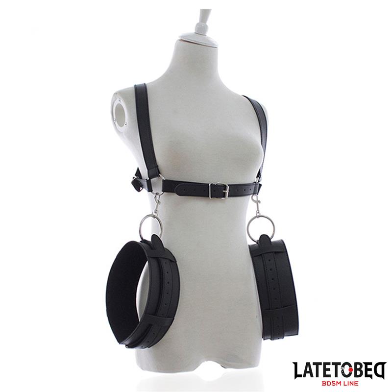 LATETOBED BDSM LINE - OPEN LEG BONDAGE RESTRICTIONS