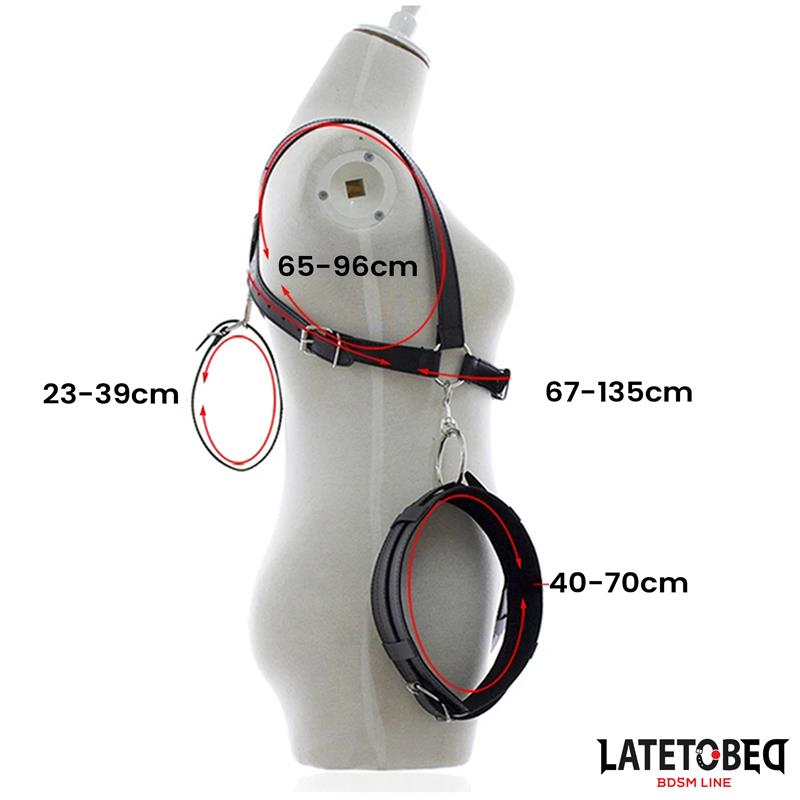 LATETOBED BDSM LINE - OPEN LEG BONDAGE RESTRICTIONS