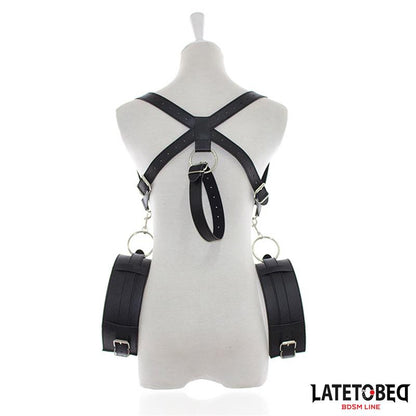 LATETOBED BDSM LINE - OPEN LEG BONDAGE RESTRICTIONS