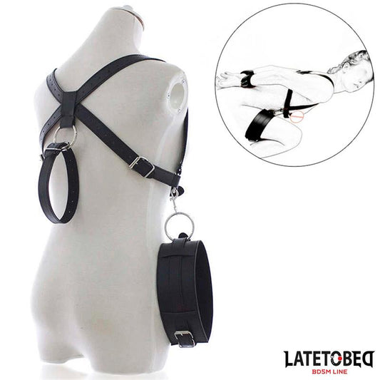 LATETOBED BDSM LINE - OPEN LEG BONDAGE RESTRICTIONS