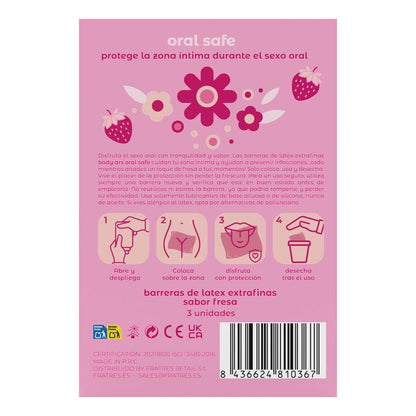 BODY ARS - ORAL BARRIERS BOX OF 3 UNITS