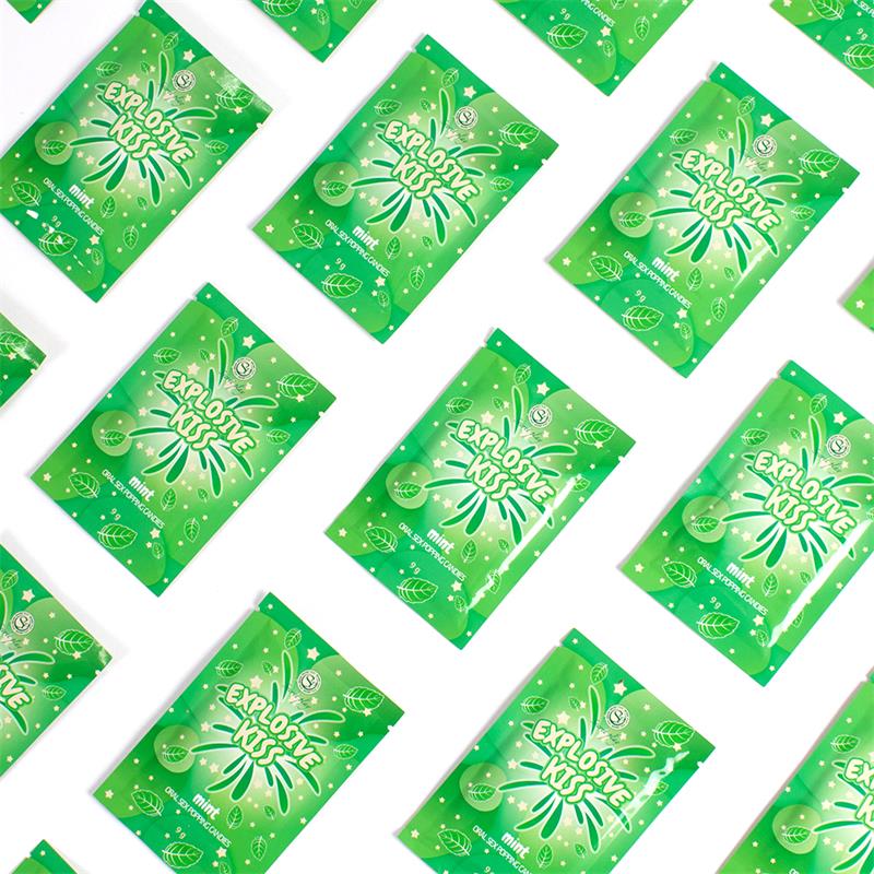 SECRET PLAY - ORAL SEX POPPING CANDIES 1 SACHET MINT FLAVOR