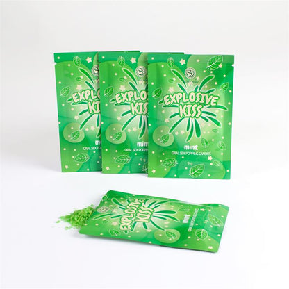 SECRET PLAY - ORAL SEX POPPING CANDIES 1 SACHET MINT FLAVOR