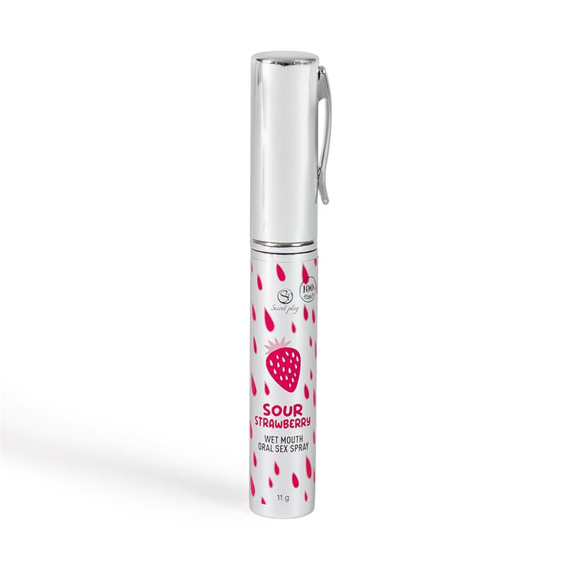 SECRET PLAY - ORAL SEX SPRAY WET MOUTH STRAWBERRY SOUR 11G