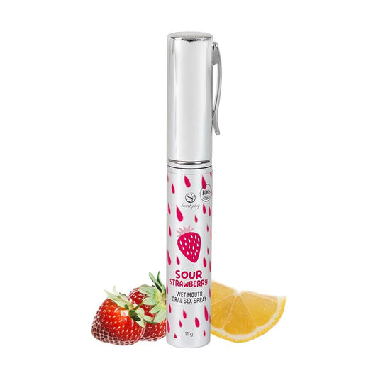 SECRET PLAY - ORAL SEX SPRAY WET MOUTH STRAWBERRY SOUR 11G