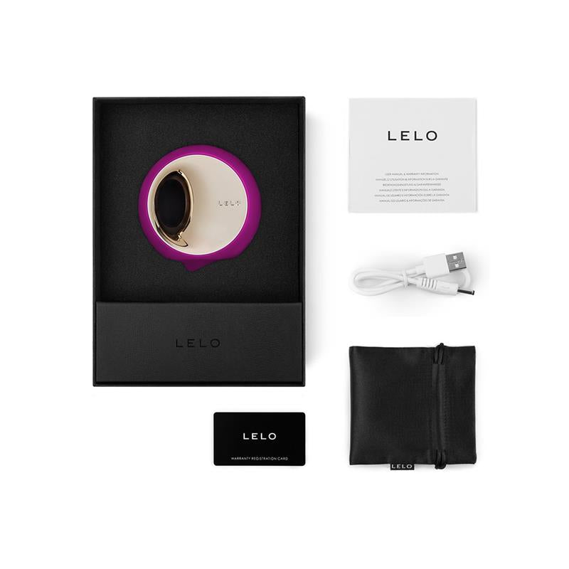 LELO - ORAL SEX STIMULATOR ORA 3 DEEP ROSE