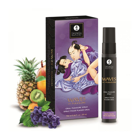 SHUNGA - ORAL SPRAY WAVES OF PLEASURE EXOTIC FRUITS 20 ML