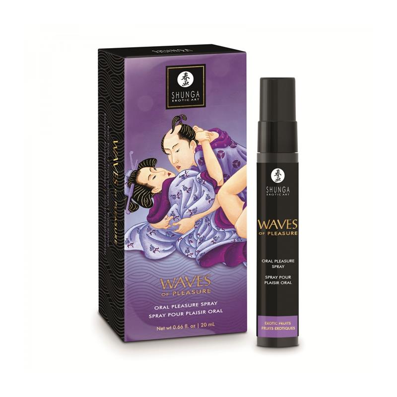 SHUNGA - ORAL SPRAY WAVES OF PLEASURE EXOTIC FRUITS 20 ML