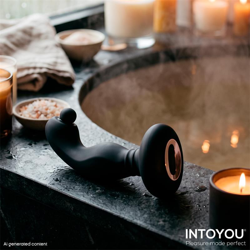INTOYOU - ORBYX PROSTATE MASSAGER WITH ROTATION, VIBRATION, AND REMOTE CONTROL