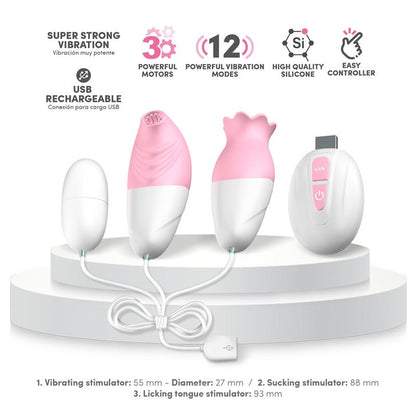 LATETOBED - ORCHEST 3 IN 1 CONTROLLED STIMULATOR