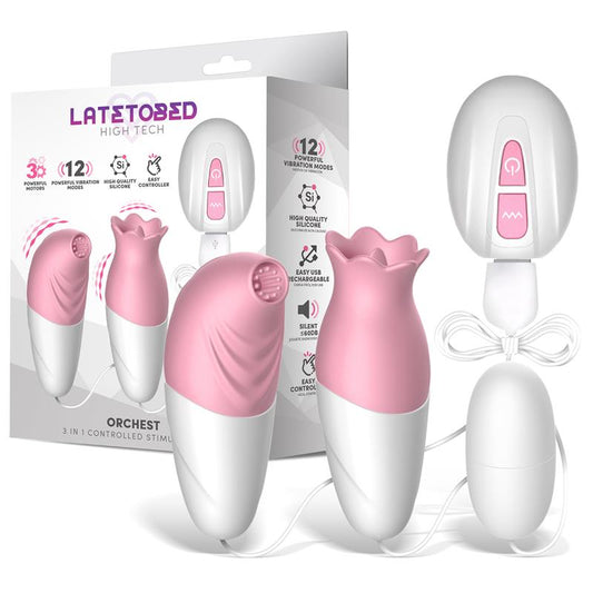 LATETOBED - ORCHEST 3 IN 1 CONTROLLED STIMULATOR