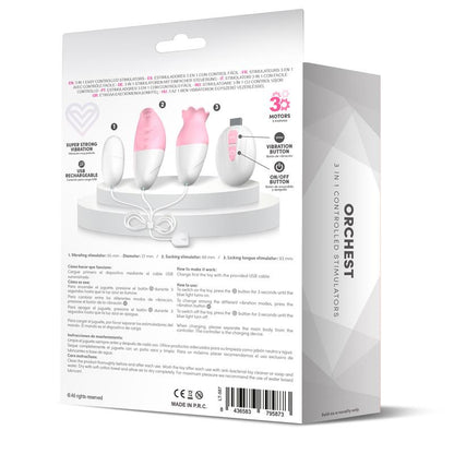 LATETOBED - ORCHEST 3 IN 1 CONTROLLED STIMULATOR