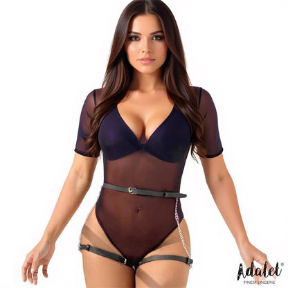 ADALET LINGERIE - ORIANA BUTT HARNESS WITH CHAIN ONE SIZE