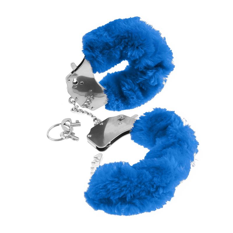 FETISH FANTASY SERIES - ORIGINAL FURRY CUFFS BLUE