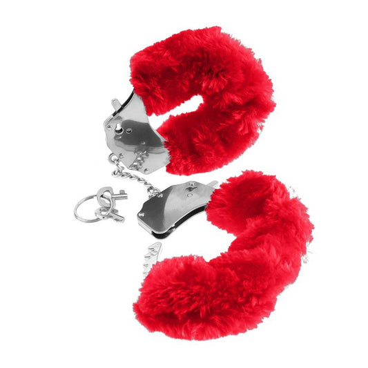 FETISH FANTASY SERIES - ORIGINAL FURRY CUFFS RED