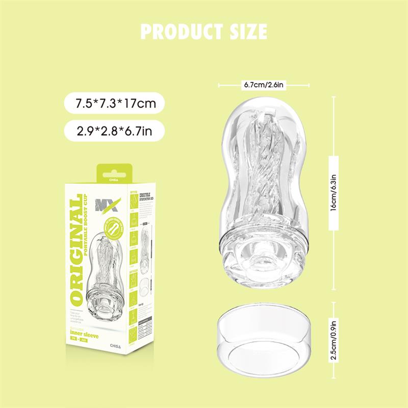 CHISA - ORIGINAL PORTABLE BOOST CUP MASTURBATOR