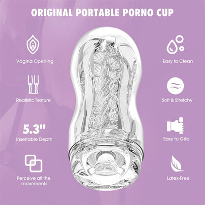 CHISA - ORIGINAL PORTABLE PORNO CUP MASTURBATOR