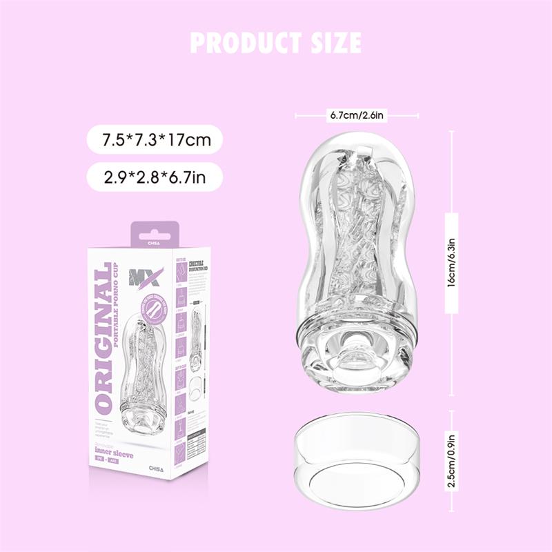 CHISA - ORIGINAL PORTABLE PORNO CUP MASTURBATOR