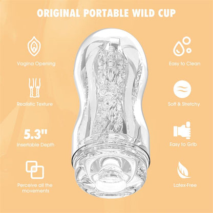 CHISA - ORIGINAL PORTABLE WILD CUP MASTURBATOR