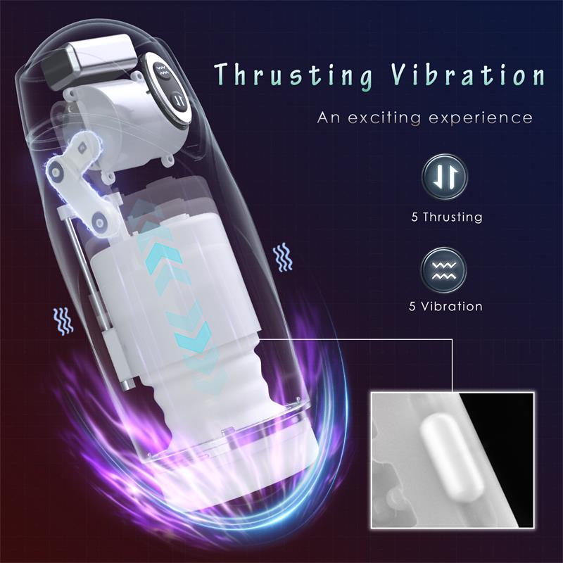 JUICY LAMOUR - ORVILLE MASTURBATOR WITH THRUSTING AND VIBRATION