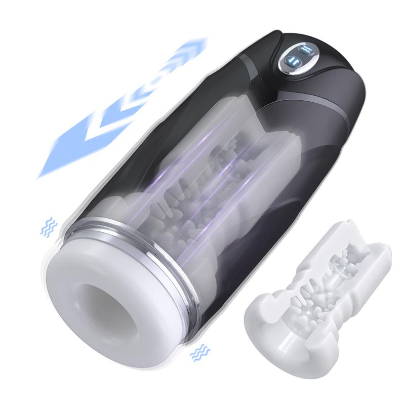 JUICY LAMOUR - ORVILLE MASTURBATOR WITH THRUSTING AND VIBRATION