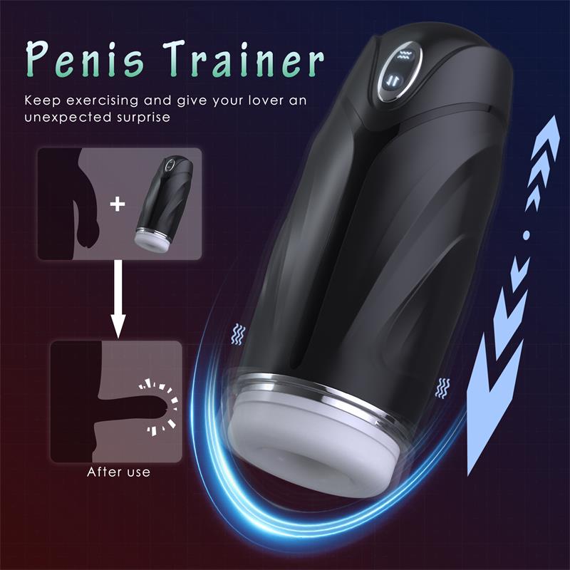 JUICY LAMOUR - ORVILLE MASTURBATOR WITH THRUSTING AND VIBRATION
