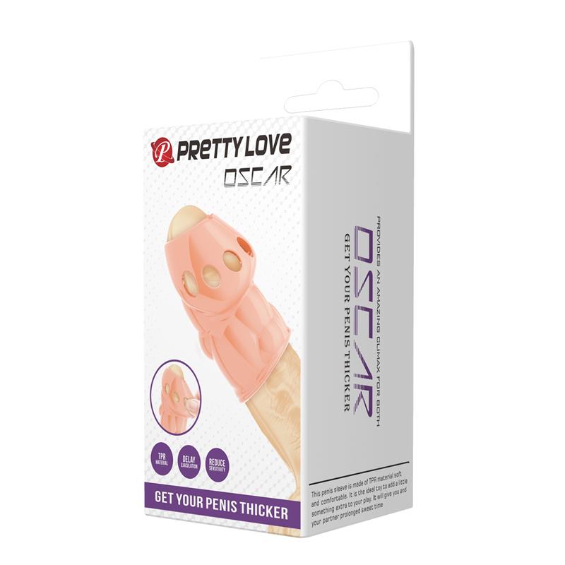 PRETTYLOVE - OSCAR PENIS SLEEVE FLEXIBLE