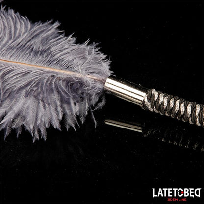 LATETOBED BDSM LINE - OSTRICH FEATHER 44 CM