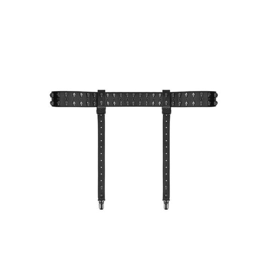 OUCH! - SKULLS AND BONES GARTER BELT WITH SKULLS