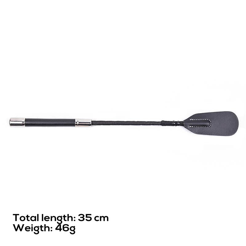 LATETOBED BDSM LINE - OVAL RIDING CROP 35CM