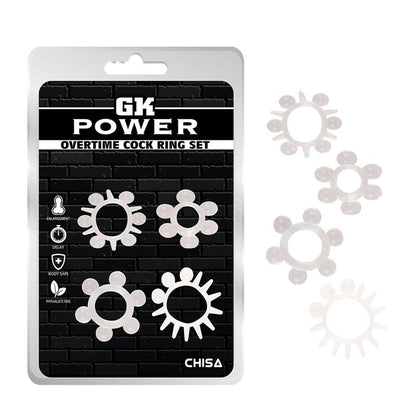 CHISA - OVERTIME COCK RING SET OF 4
