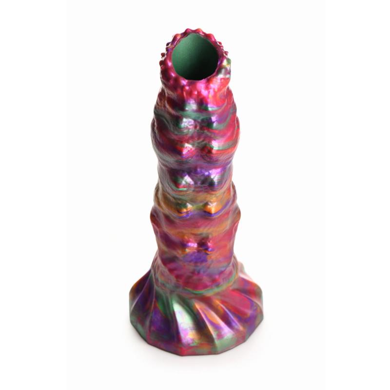 CREATURE COCKS - OVIPOSITOR DILDO WITH 4 SILICONE EGGS 9