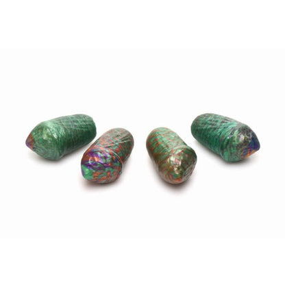 CREATURE COCKS - OVIPOSITOR DILDO WITH 4 SILICONE EGGS 9