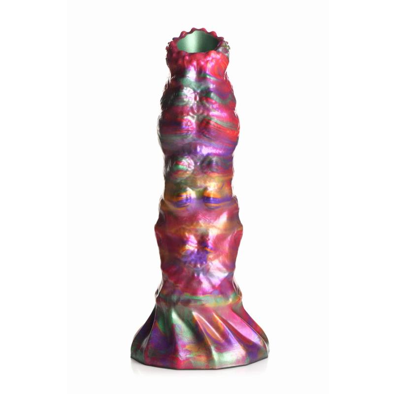 CREATURE COCKS - OVIPOSITOR DILDO WITH 4 SILICONE EGGS 9