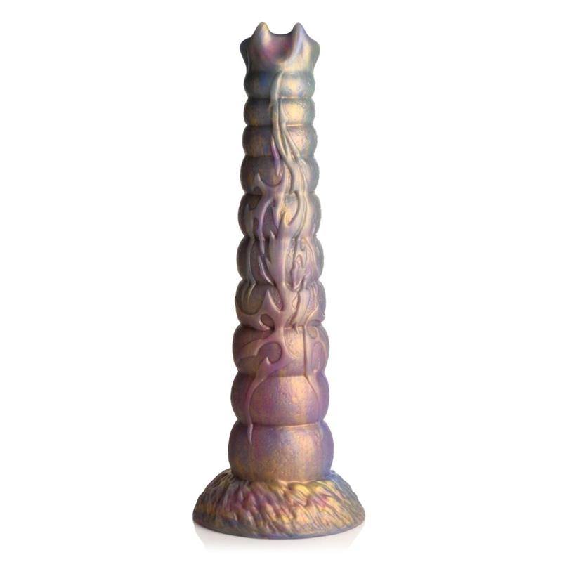 CREATURE COCKS - OVIPOSITOR DILDO WITH 5 EGGS DEEP INVADER TENTACLE
