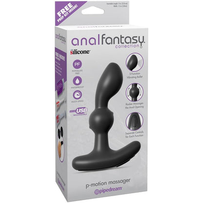ANAL FANTASY COLLECT. - P-MOTION MASSAGER BLACK