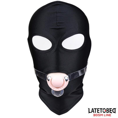 LATETOBED BDSM LINE - PACIFIER GAG BALL ADJUSTABLE 43-60 CM