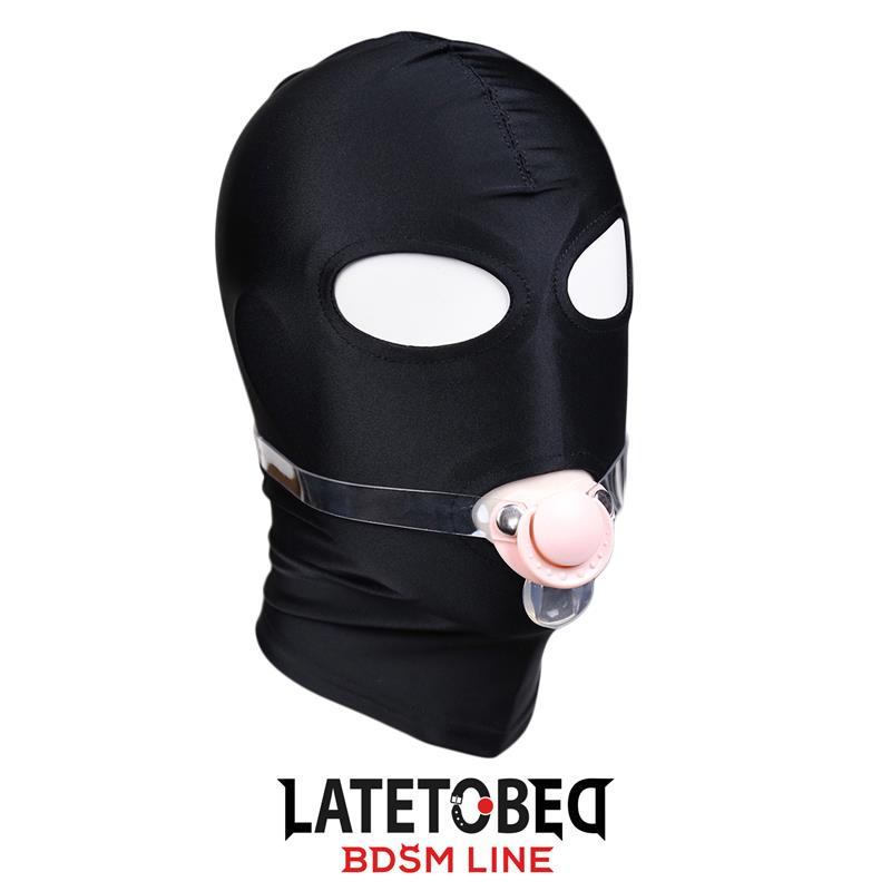LATETOBED BDSM LINE - PACIFIER GAG BALL ADJUSTABLE 43-60 CM