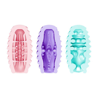 PRETTYLOVE - PACK 15 PIECES DOUBLE SIDED MASTURBATOR EGG