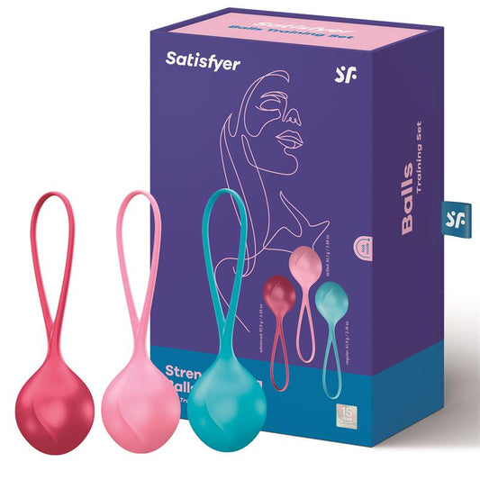SATISFYER - PACK 3 BEN-WA BALLS STRENGTHENING BALLS